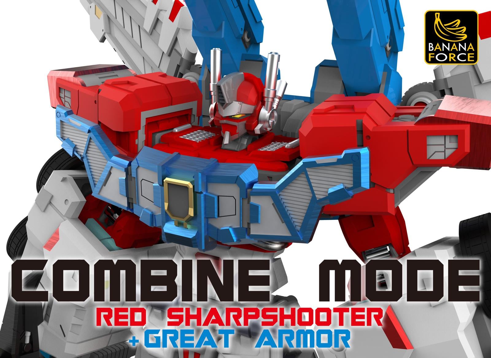 Banana Force MPL-04 Great Basstor (G1 Optimus Prime) Color